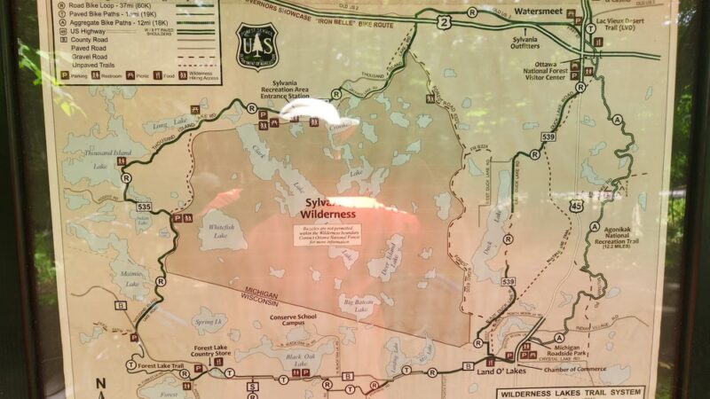 Land O'Lakes Bike Trail - Land O' Lakes, WI