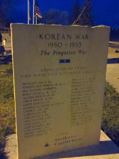 Veterans Park - Las Vegas, NM