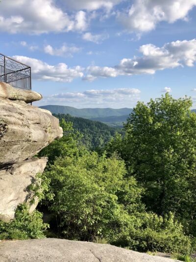 Jump Off Rock - Laurel Park, NC