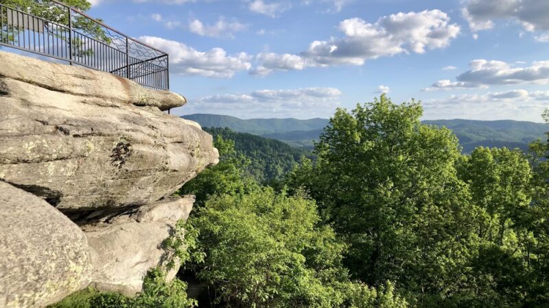 Jump Off Rock - Laurel Park, NC