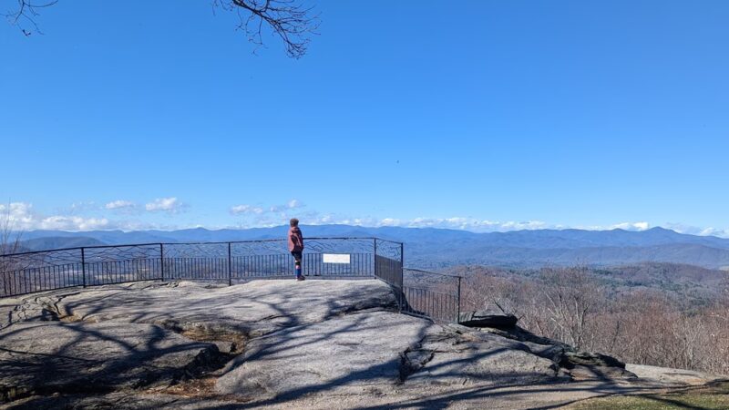 Jump Off Rock - Laurel Park, NC