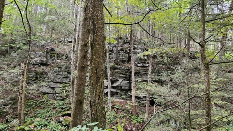 Rattlesnake Gutter Conservation Area Trail Head - Leverett, MA