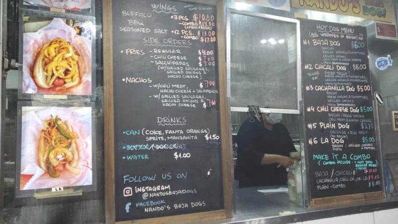 Nando's Baja Dogs - Los Angeles, CA