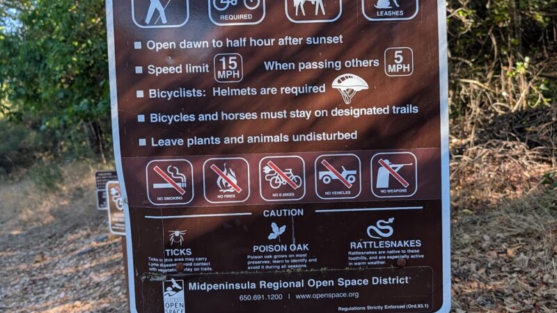 Parking | Kennedy Trail - Los Gatos, CA
