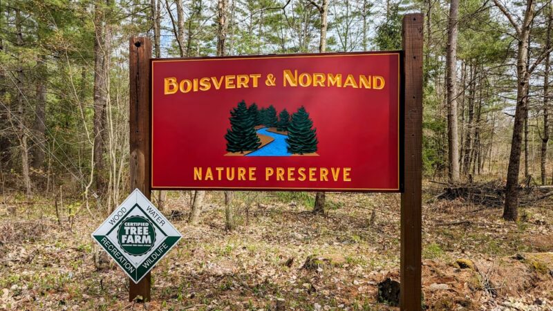 Boisvert and Normand Nature Preserve - Loudon, NH