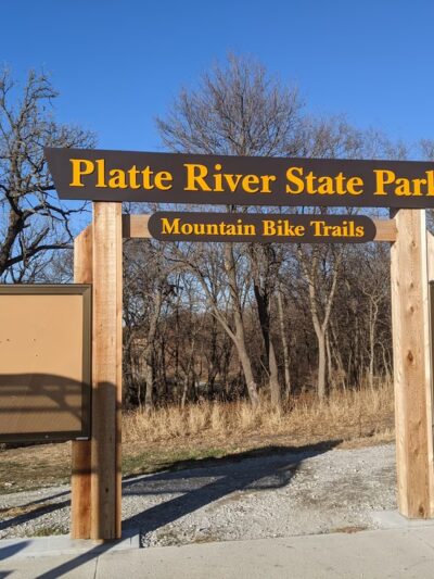 Platte River Mountain Bike Parking - Louisville, NE