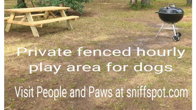 People and Paws Private Reserved Dog Play Park - Lyndon Station, WI