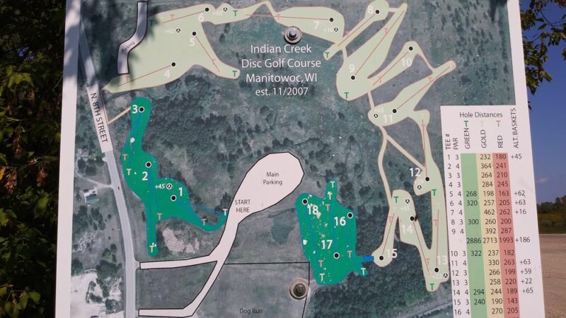 Indian Creek Disc Golf And Dog Park - Manitowoc, WI