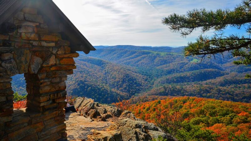 Cranny Crow Overlook, Lost River SP, WV - Mathias, WV