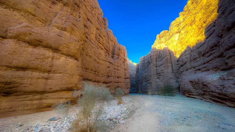 Painted Canyon Trailhead - Mecca, CA