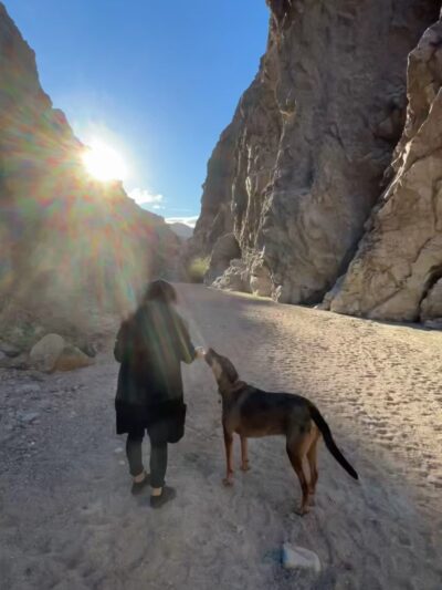 Painted Canyon Trailhead - Mecca, CA