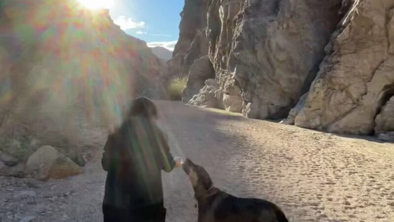 Painted Canyon Trailhead - Mecca, CA
