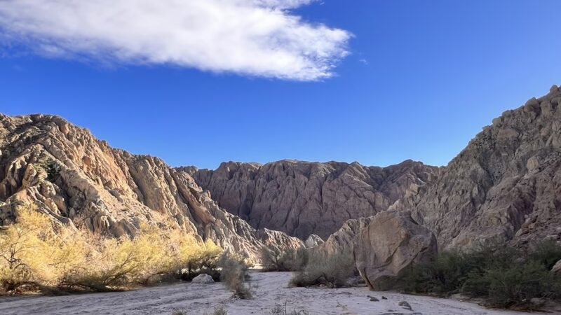 Painted Canyon Trailhead - Mecca, CA