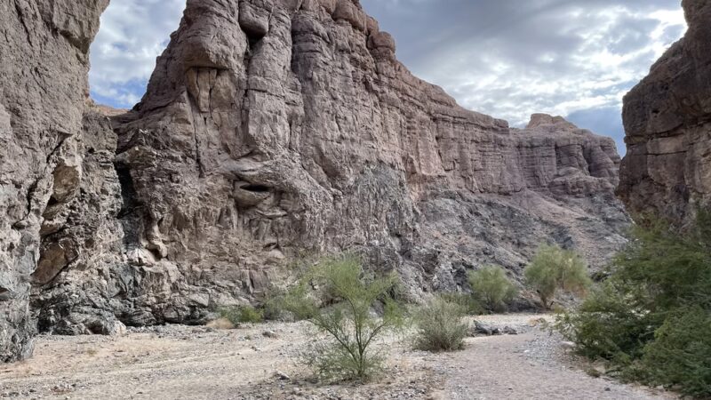 Painted Canyon Trailhead - Mecca, CA