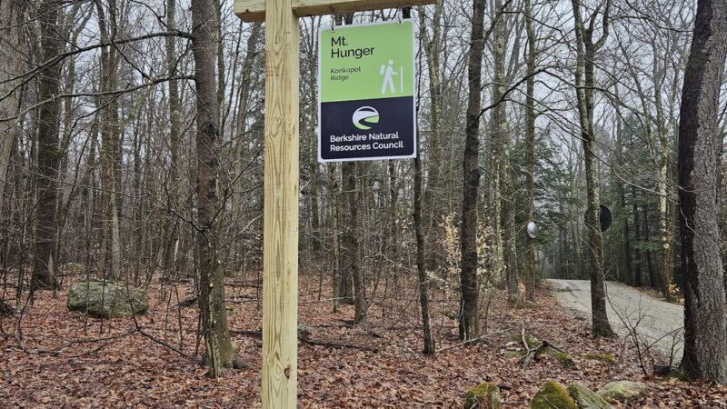 Mt. Hunger Trailhead at Konkapot Ridge Reserve - Monterey, MA