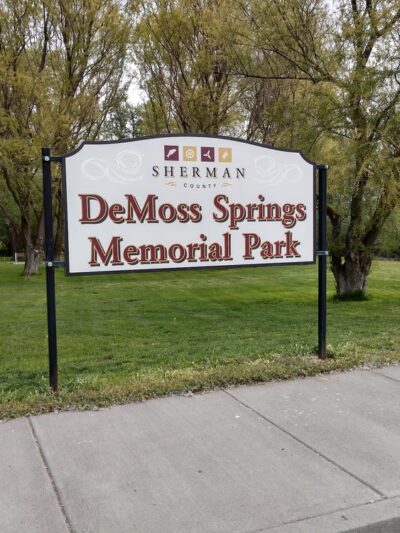 DeMoss Springs Memorial Park - Moro, OR