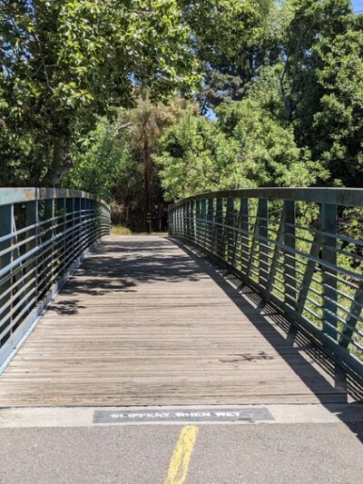 Stevens Creek Trail Central Avenue Entrance - Mountain View, CA
