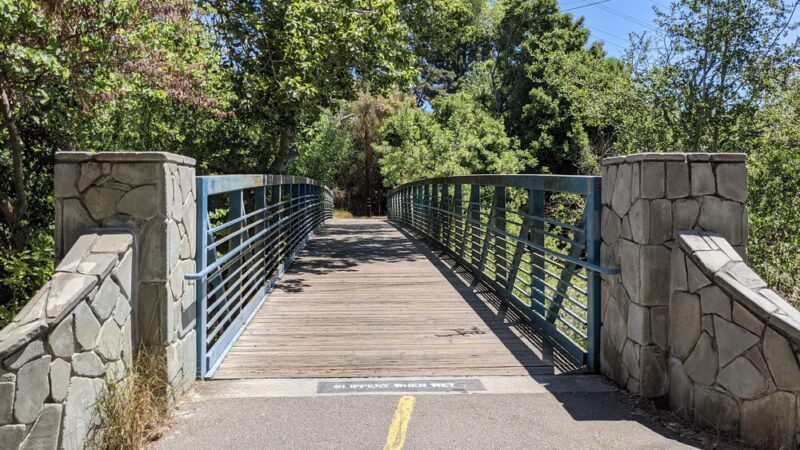 Stevens Creek Trail Central Avenue Entrance - Mountain View, CA