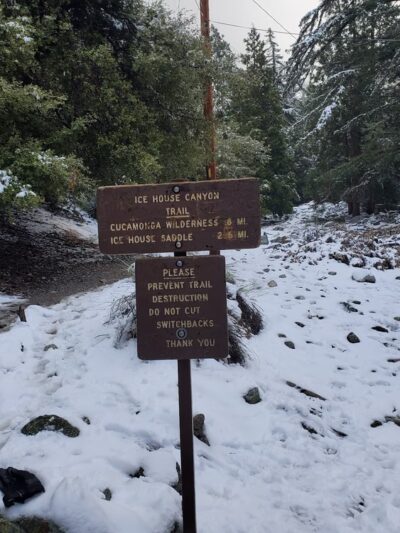 Icehouse Canyon Trailhead - Mt Baldy, CA