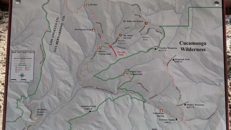 Mt Baldy Trailhead - Mt Baldy, CA
