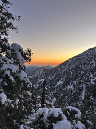 San Antonio Falls Trailhead - Mt Baldy, CA
