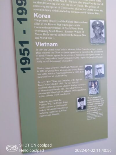 Veteran's Park Mount Holly - Mt Holly, NC