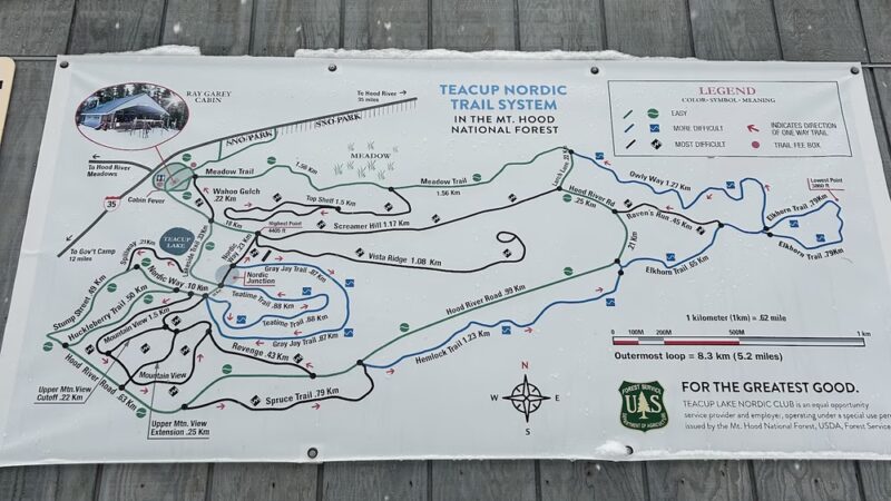Teacup Nordic Snow Park - Mt Hood, OR