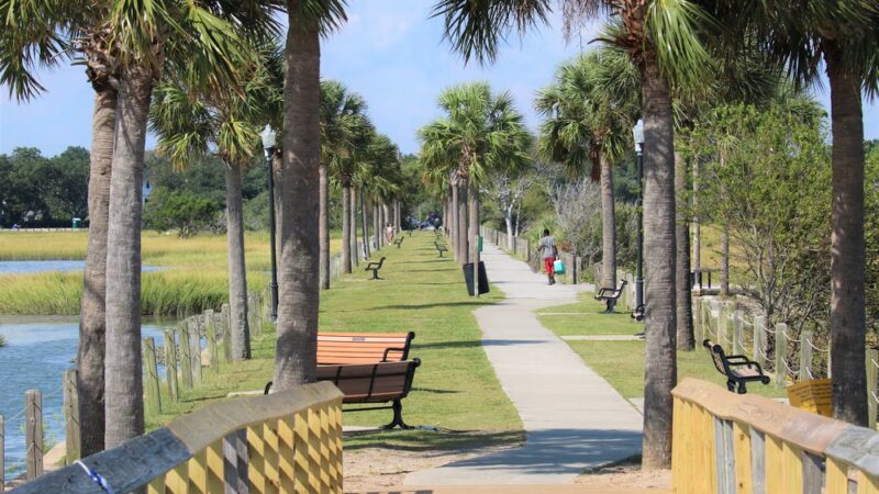 Ocean Walk at Pitt Street Bridge Park - Mt Pleasant, SC