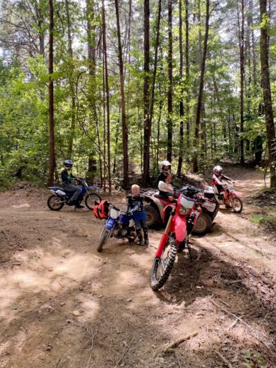 Kentuck OHV Trailhead general location - Munford, AL