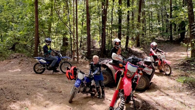 Kentuck OHV Trailhead general location - Munford, AL