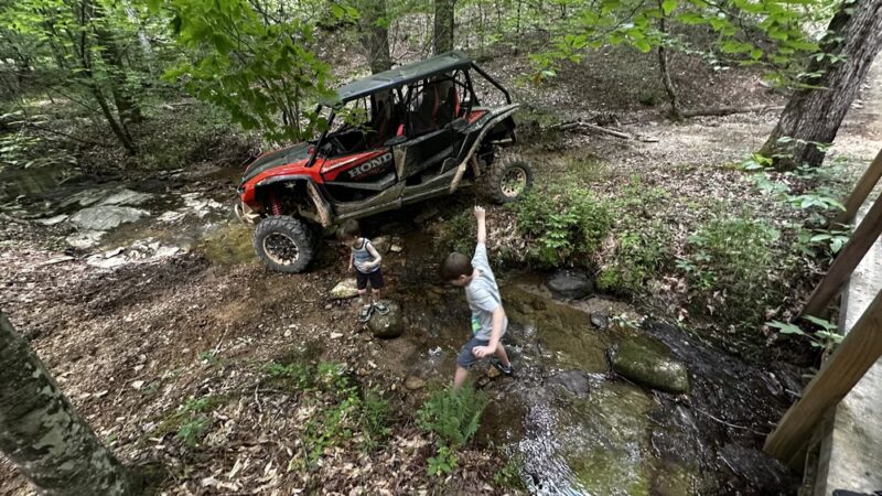 Kentuck OHV Trailhead general location - Munford, AL