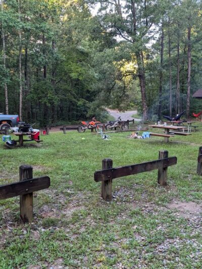 Kentuck OHV Trailhead general location - Munford, AL