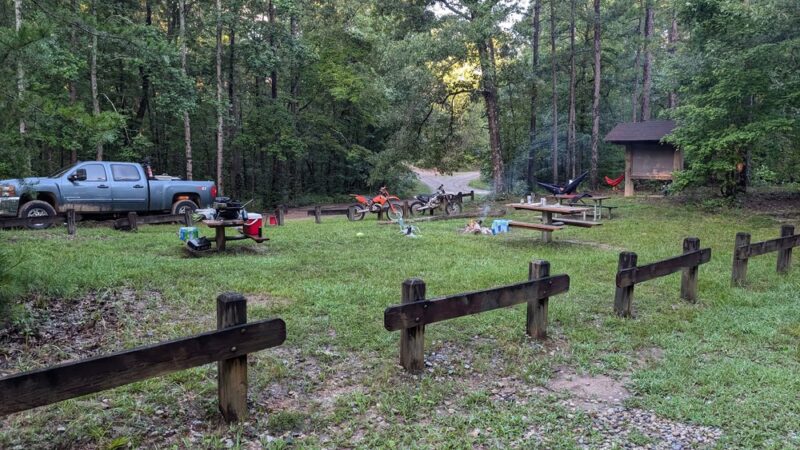 Kentuck OHV Trailhead general location - Munford, AL