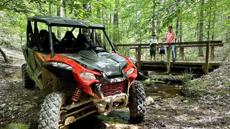 Kentuck OHV Trailhead general location - Munford, AL