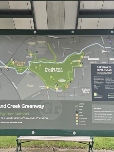 Richland Creek Greenway Trailhead - Nashville, TN