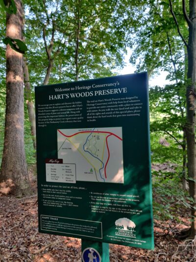 Heritage Conservancy Hart's Woods Nature Trail - New Britain, PA