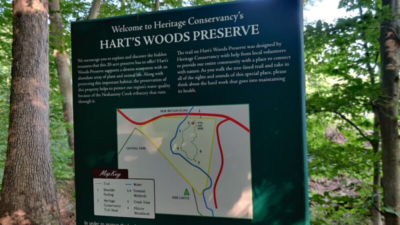 Heritage Conservancy Hart's Woods Nature Trail - New Britain, PA