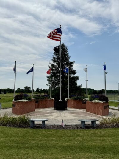 Veterans Memorial at the Kiwanis Park - New Holstein, WI