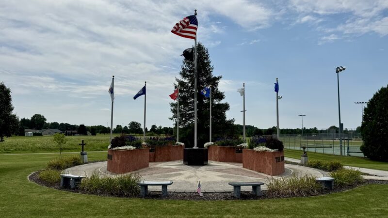 Veterans Memorial at the Kiwanis Park - New Holstein, WI
