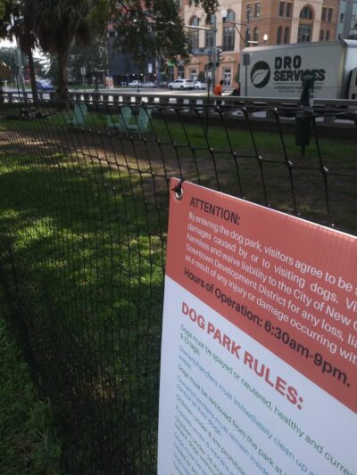 Duncan Plaza Dog Park - New Orleans, LA