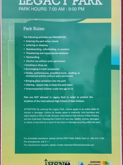 Legacy Park - New Orleans, LA