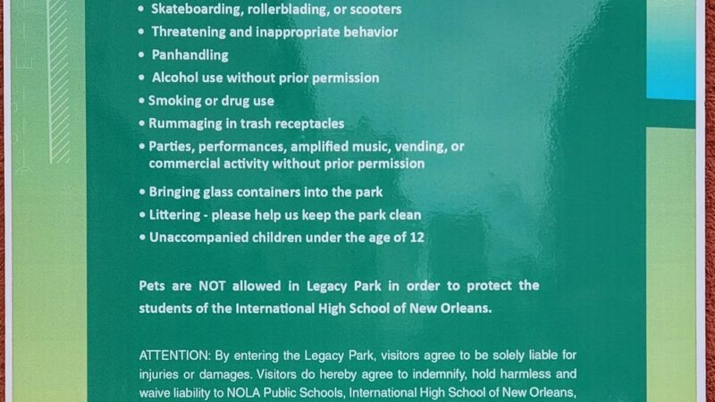 Legacy Park - New Orleans, LA