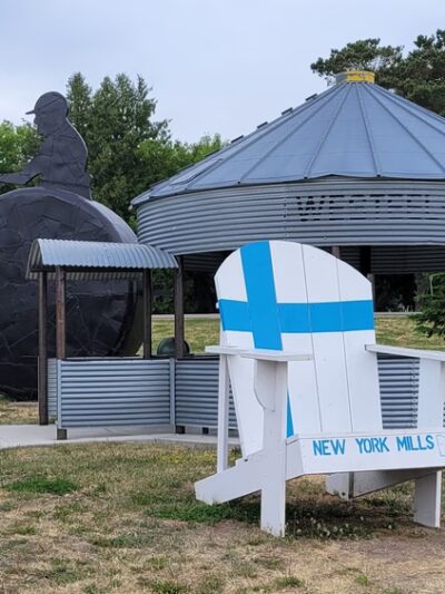 New York Mills Sculpture Park / The Barn - New York Mills, MN