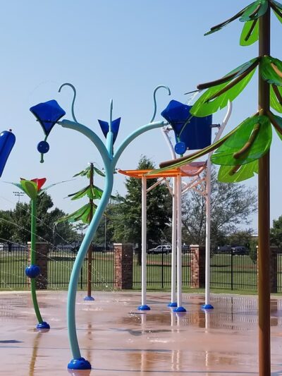 Veterans Park Splashpad - Newcastle, OK