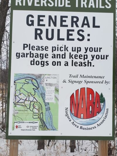 Menominee Riverside Walking/X-Country Ski Trails - Niagara, WI