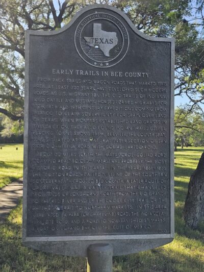 Early Trails In Bee Country - Normanna, TX