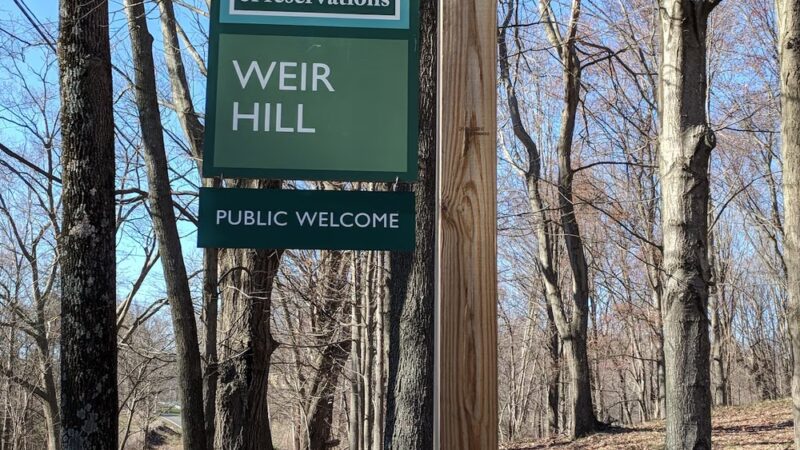 Weir Hill Parking - Main Entrance - North Andover, MA