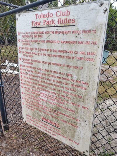 Toledo Club Paw Park - North Port, FL