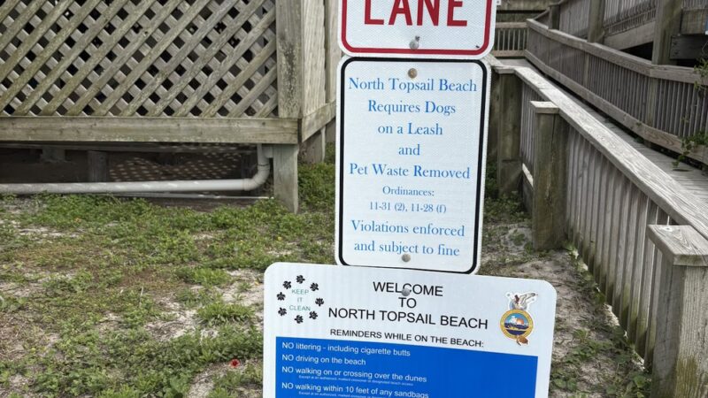 Onslow County Beach Access #2 - North Topsail Beach, NC