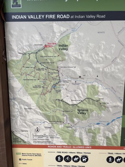 Indian Valley Preserve Trailhead - Novato, CA